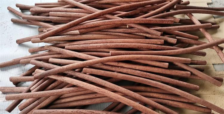 stain cross-back chair