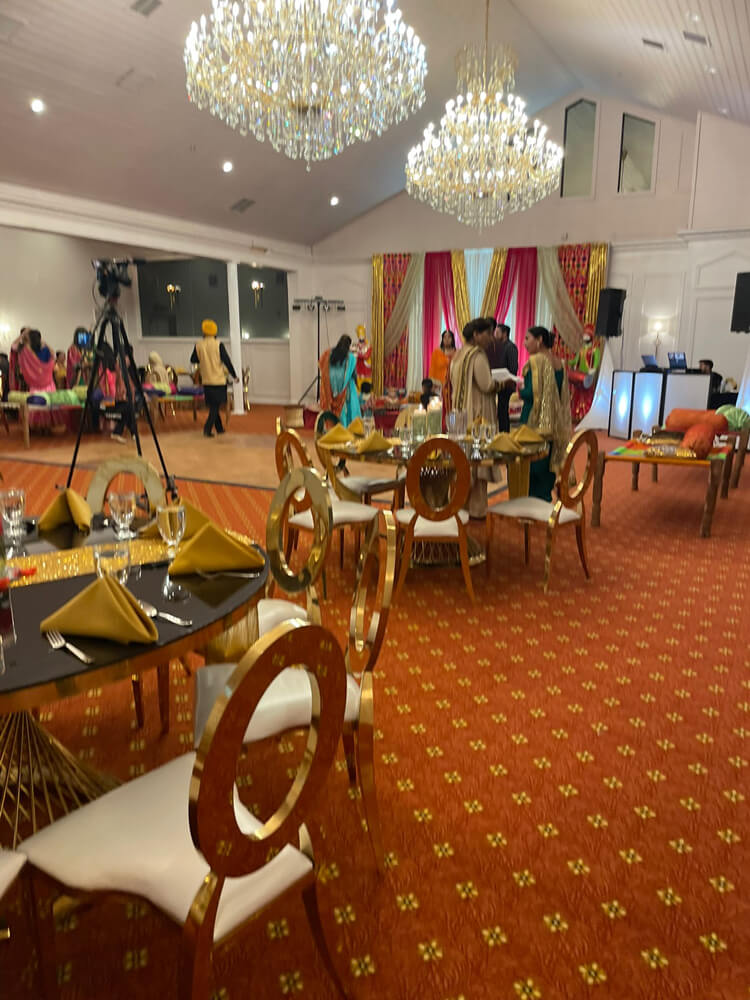 stainless steel chair