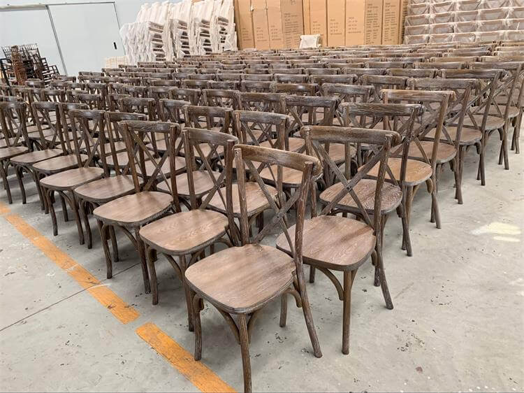 crossback chair mass production