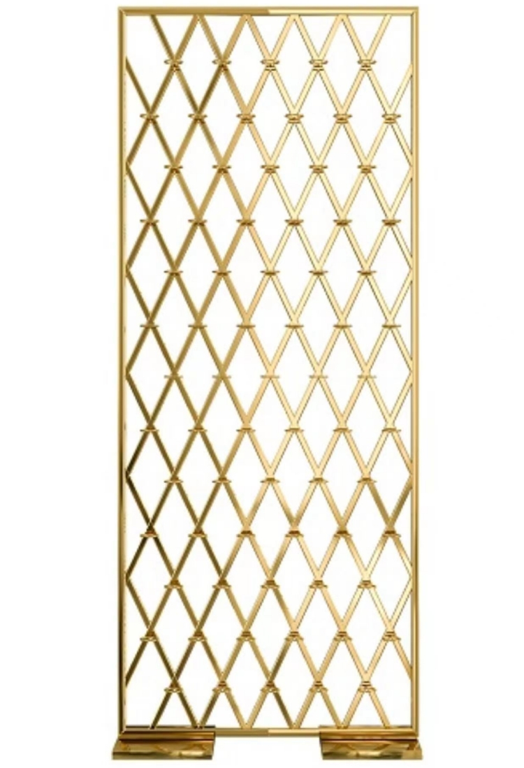 Wedding Backdrop Grid Stand with Candle Holder