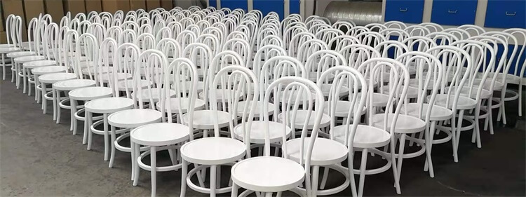 white bentwood chairs