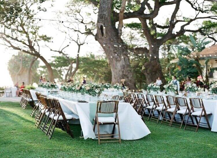 wedding folding chairs