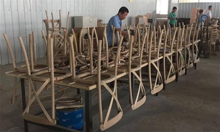 wooden crossback chairs assembled