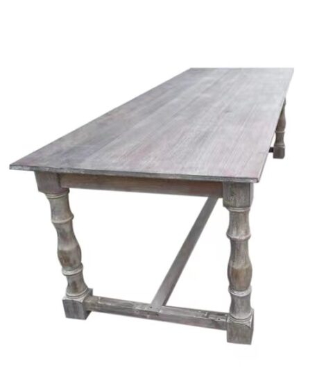 Wooden Farmhouse Table