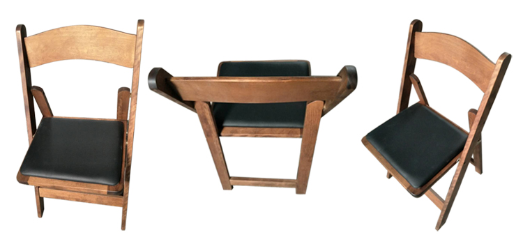 Wholesale Wooden Folding Chairs With Cushion