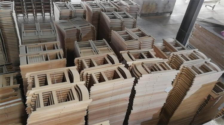 wooden folding chairs factory