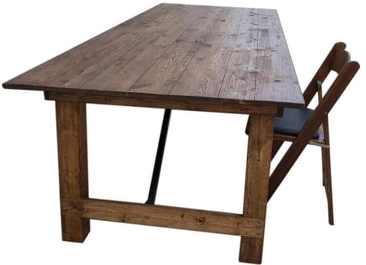 wooden pad folding chairs