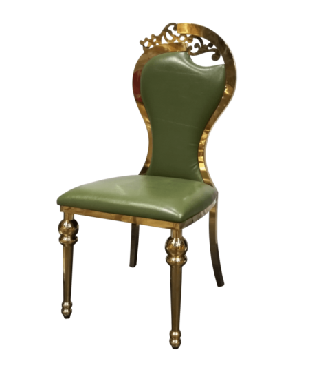 Green Stainless Steel Chair
