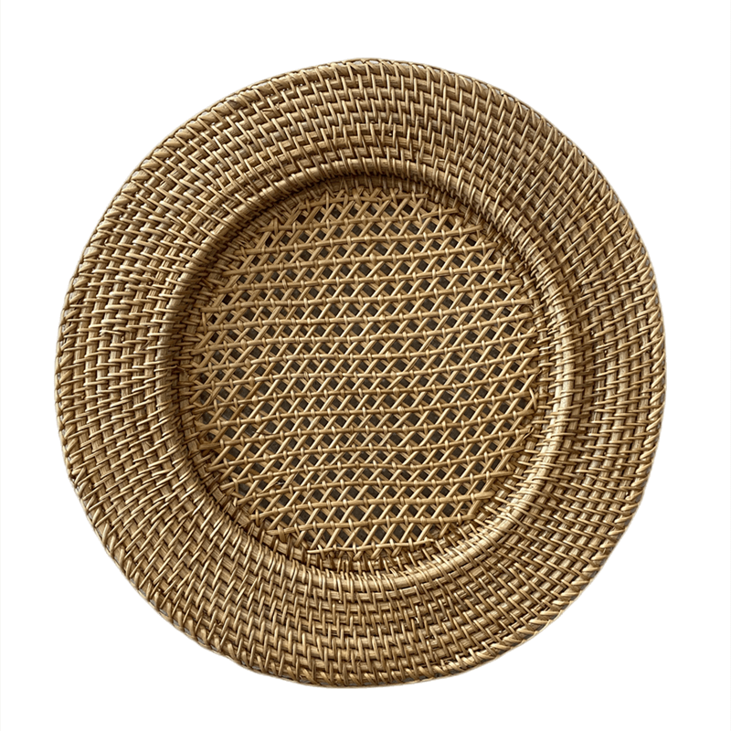 rattan plate