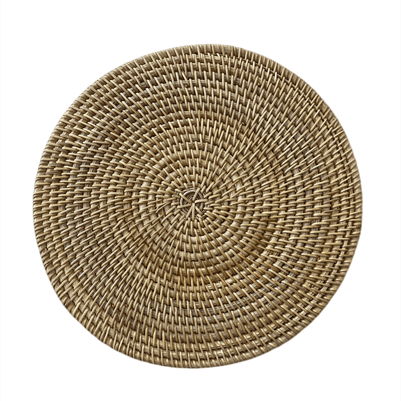 Round Rattan Placemats