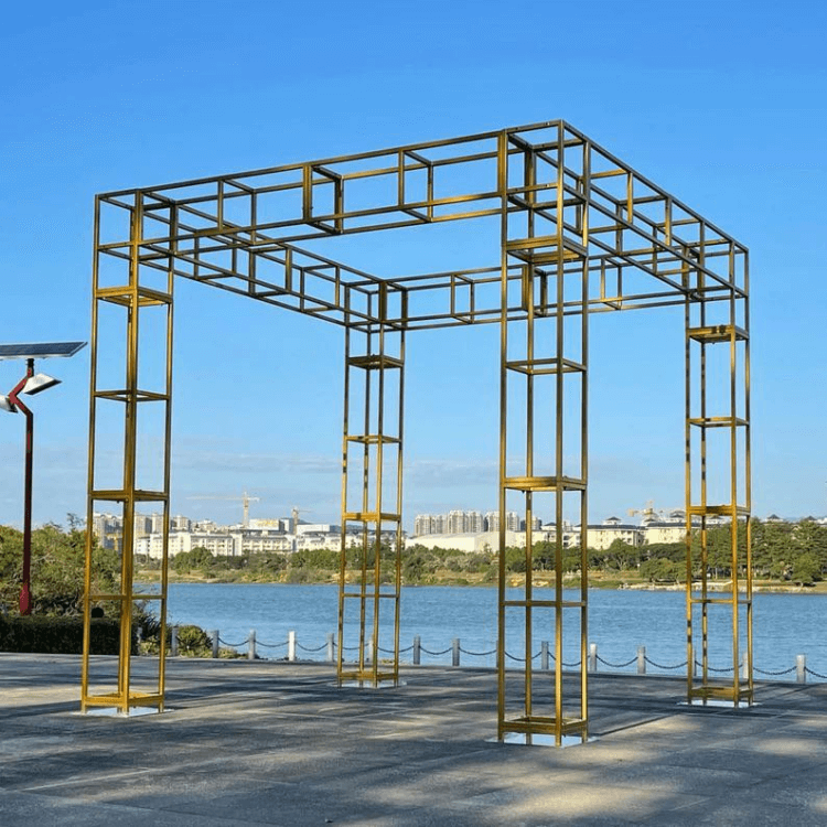 stage decoration wedding aisle photo backdrop