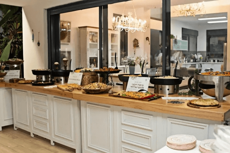 white buffet table factory