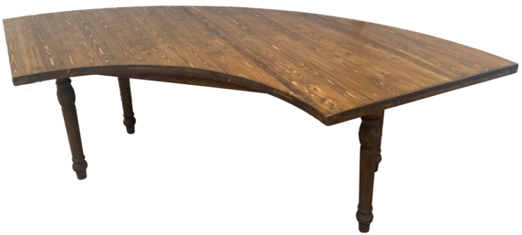 wooden farmhouse table supplier